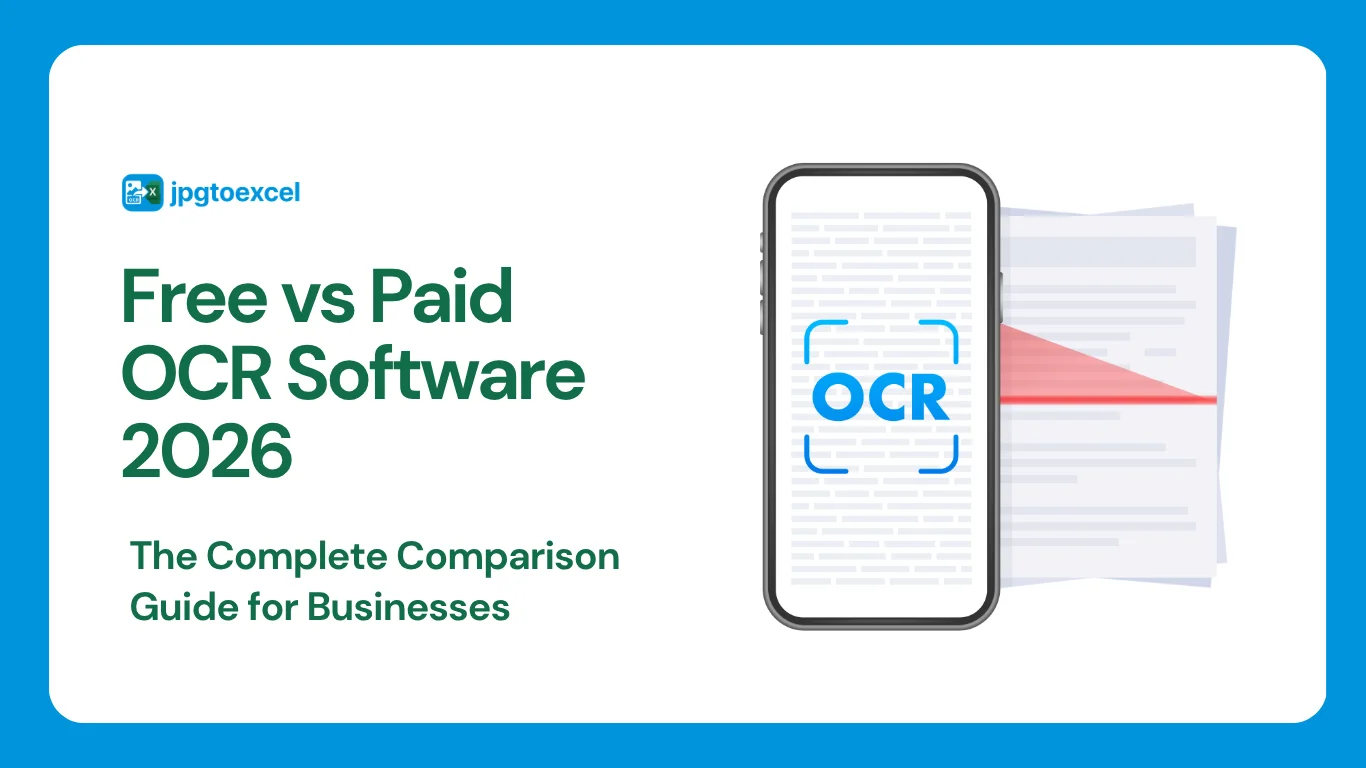 Free vs Paid OCR Software 2026: The Comprehensive Comparison Guide