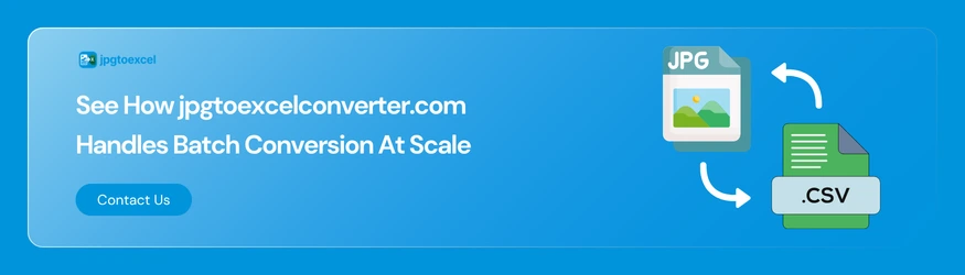 See How jpgtoexcelconverter.com Handles Batch Conversion At Scale