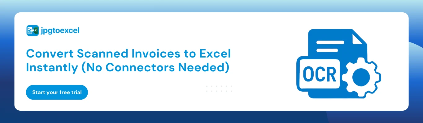 Try mapping your own invoice fields directly inside jpgtoexcelconverter before you build out the full automation.