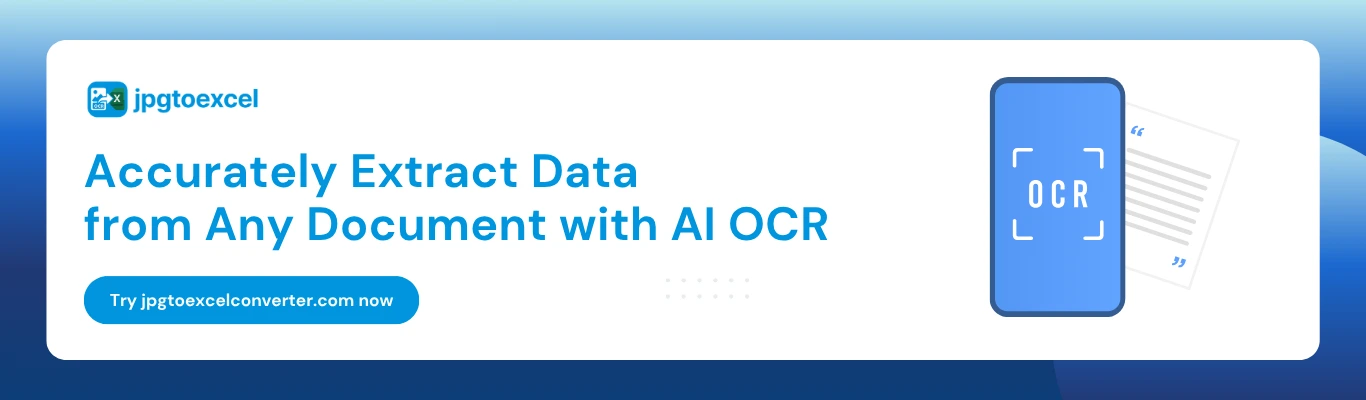 Accurately Extract Data from Any Document with AI OCR